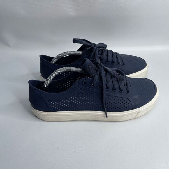 Crocs Citilane Roka Lace-Up Shoes, Men’s‎ Size 10, Blue, Iconic Sneaker (READ) - Picture 1 of 10